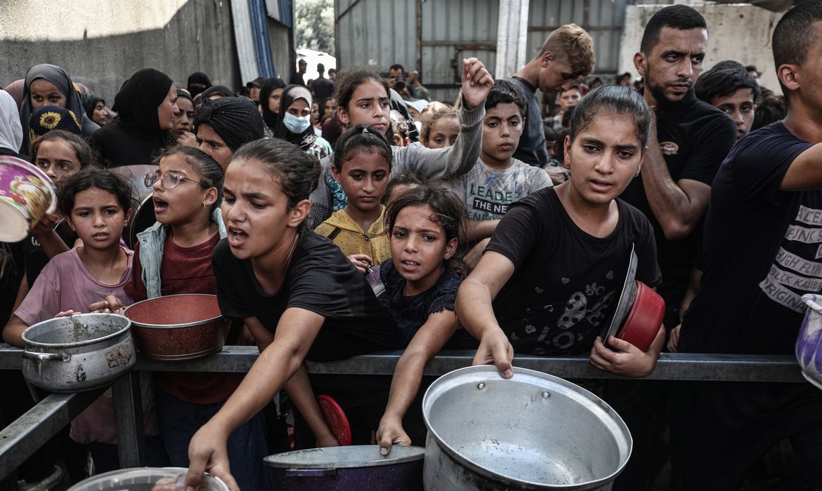 Desnutrição infantil em Gaza atinge novo recorde em agosto, diz Unicef