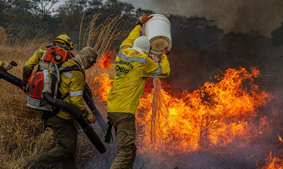 Brigadas controlam dois dos três incêndios na Chapada dos Veadeiros