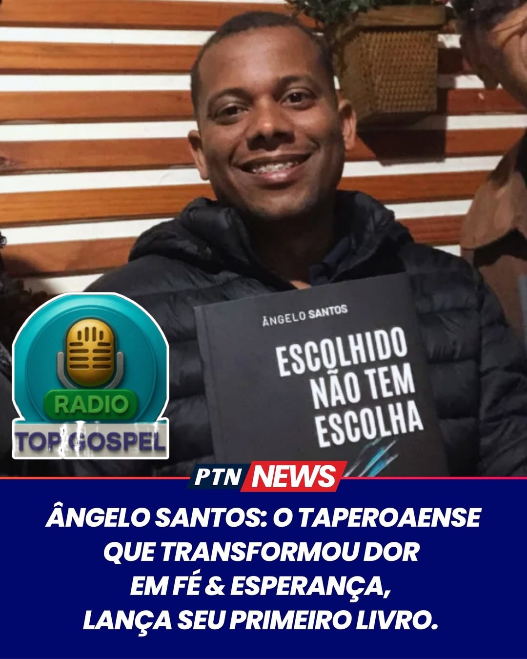 Um Milagre de Deus: A história do Escritor Ângelo Santos que, através do chamado de Deus, transformou dor em Fé e Superação.