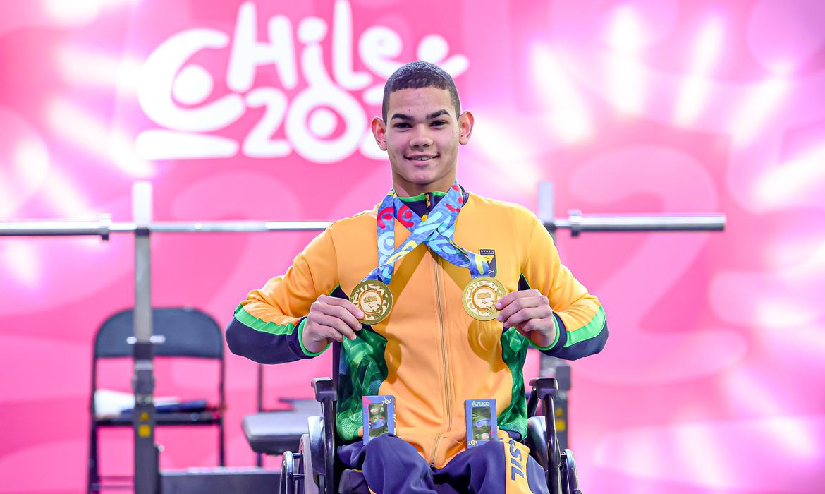 Parapan de jovens: Brasil conquista 12 medalhas em dia de recorde