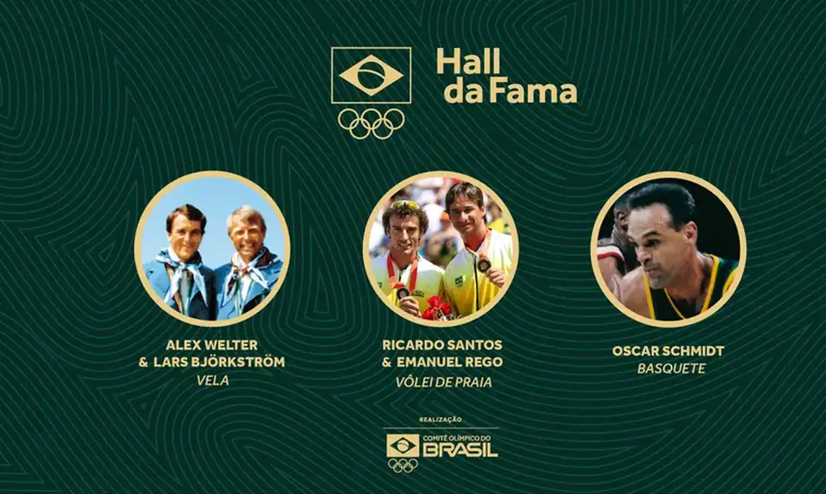 COB anuncia os atletas que serão homenageados este ano no Hall da Fama